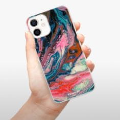 iSaprio Silikonové pouzdro - Abstract Paint 01 pro Apple iPhone 12 Mini
