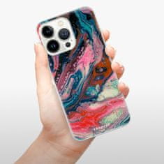 iSaprio Silikonové pouzdro - Abstract Paint 01 pro Apple iPhone 13 Pro