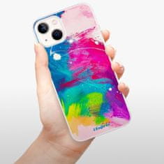 iSaprio Silikonové pouzdro - Abstract Paint 03 pro Apple iPhone 13