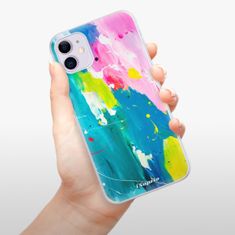 iSaprio Silikonové pouzdro - Abstract Paint 04 pro Apple iPhone 11