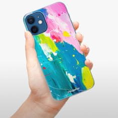 iSaprio Silikonové pouzdro - Abstract Paint 04 pro Apple iPhone 12