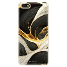 iSaprio Silikonové pouzdro - Black and Gold pro Honor 7S