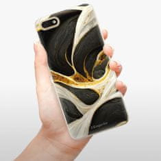 iSaprio Silikonové pouzdro - Black and Gold pro Honor 7S