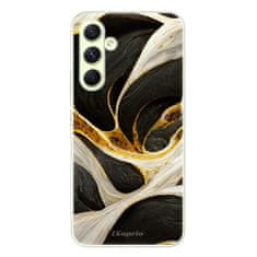 iSaprio Silikonové pouzdro - Black and Gold pro Samsung Galaxy A54 5G