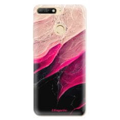 iSaprio Silikonové pouzdro - Black and Pink pro Huawei Y6 Prime 2018