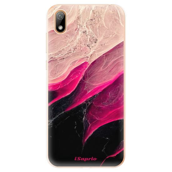 iSaprio Silikonové pouzdro - Black and Pink pro Huawei Y5 2019