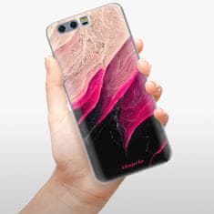 iSaprio Silikonové pouzdro - Black and Pink pro Honor 9