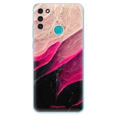 iSaprio Silikonové pouzdro - Black and Pink pro Honor 9A