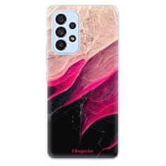 iSaprio Silikonové pouzdro - Black and Pink pro Samsung Galaxy A53 5G