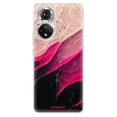 iSaprio Silikonové pouzdro - Black and Pink pro Honor 50