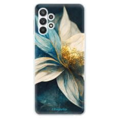 iSaprio Silikonové pouzdro - Blue Petals pro Samsung Galaxy A32 LTE