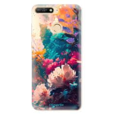 iSaprio Silikonové pouzdro - Flower Design pro Huawei Y6 Prime 2018