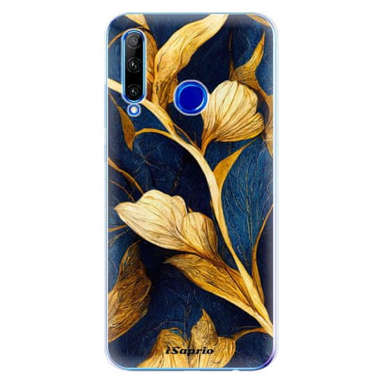 iSaprio Silikonové pouzdro - Gold Leaves pro Honor 20 Lite