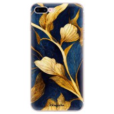 iSaprio Silikonové pouzdro - Gold Leaves pro Apple iPhone 7 Plus / 8 Plus