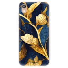 iSaprio Silikonové pouzdro - Gold Leaves pro Honor 8S