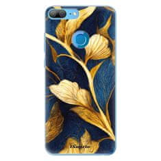 iSaprio Silikonové pouzdro - Gold Leaves pro Honor 9 Lite