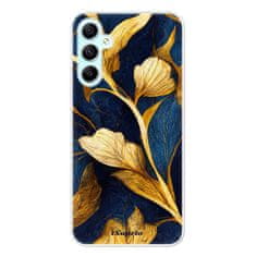 iSaprio Silikonové pouzdro - Gold Leaves pro Samsung Galaxy A34 5G