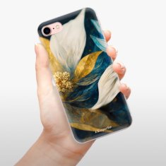 iSaprio Silikonové pouzdro - Gold Petals pro Apple iPhone 7 / 8