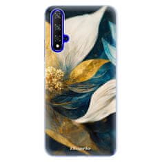 iSaprio Silikonové pouzdro - Gold Petals pro Honor 20