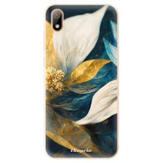 iSaprio Silikonové pouzdro - Gold Petals pro Huawei Y5 2019