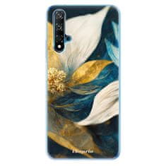 iSaprio Silikonové pouzdro - Gold Petals pro Huawei Nova 5T