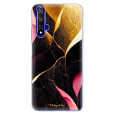 iSaprio Silikonové pouzdro - Gold Pink Marble pro Honor 20