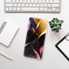 iSaprio Silikonové pouzdro - Gold Pink Marble pro Honor 20