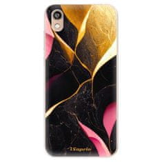 iSaprio Silikonové pouzdro - Gold Pink Marble pro Honor 8S