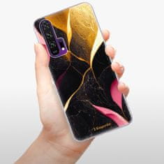 iSaprio Silikonové pouzdro - Gold Pink Marble pro Honor 20 Pro