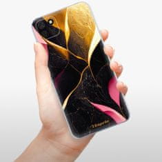 iSaprio Silikonové pouzdro - Gold Pink Marble pro Huawei Y5p