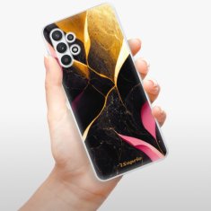 iSaprio Silikonové pouzdro - Gold Pink Marble pro Samsung Galaxy A32 LTE