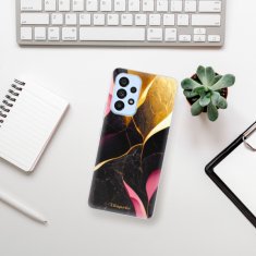 iSaprio Silikonové pouzdro - Gold Pink Marble pro Samsung Galaxy A53 5G