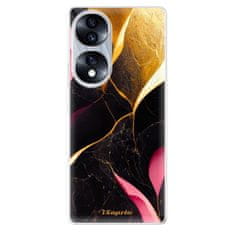 iSaprio Silikonové pouzdro - Gold Pink Marble pro Honor 70