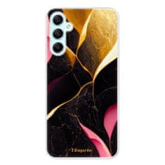 iSaprio Silikonové pouzdro - Gold Pink Marble pro Samsung Galaxy A34 5G