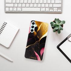 iSaprio Silikonové pouzdro - Gold Pink Marble pro Samsung Galaxy A34 5G