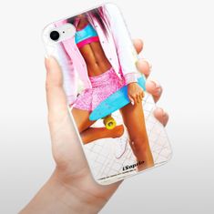 iSaprio Silikonové pouzdro - Skate girl 01 pro Apple iPhone SE 2020