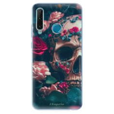 iSaprio Silikonové pouzdro - Skull in Roses pro Honor 20e