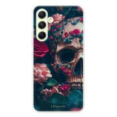 iSaprio Silikonové pouzdro - Skull in Roses pro Samsung Galaxy A54 5G