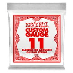 Ernie Ball 1011 .011 Electric Plain Single String - jednotlivá struna - 1ks