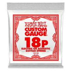 Ernie Ball 1018 .018 Electric Plain Single String - jednotlivá struna - 1ks