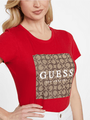 Guess Dámské tričko Orley červené XS