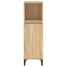 Vidaxl Koupelnová skříňka dub sonoma 30 x 30 x 100 cm kompozitní dřevo