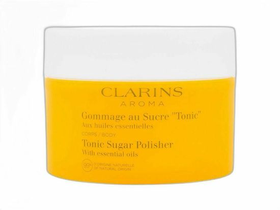 Clarins 250g aroma tonic sugar polisher, tělový peeling