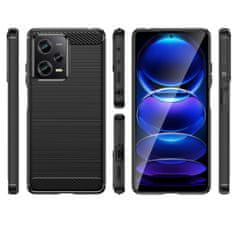 MG Carbon kryt na Xiaomi Poco X5 Pro 5G / Redmi Note 12 Pro, černý