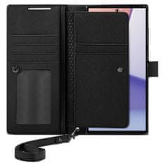 Spigen Wallet S Plus, black, Samsung Galaxy S23 Ultra