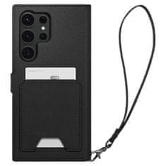 Spigen Wallet S Plus, black, Samsung Galaxy S23 Ultra