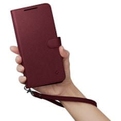 Spigen Wallet S Plus, burgundy, Samsung Galaxy S23+