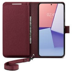 Spigen Wallet S Plus, burgundy, Samsung Galaxy S23+