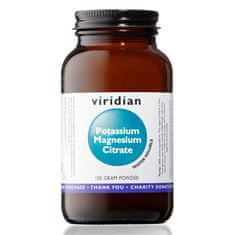 VIRIDIAN nutrition Potassium Magnesium Citrate (Draslík a hořčík), 150 g