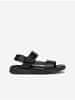 Černé pánské kožené sandály Geox Xand 45